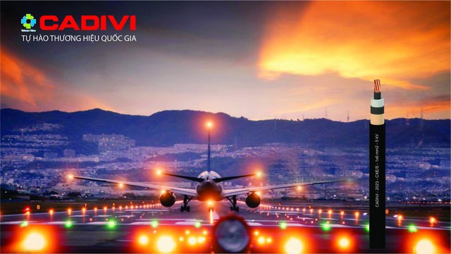 Cáp điện CADIVI được khai thác trong ngành hàng không dân dụng - Ảnh 1.
