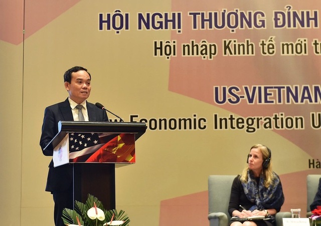Phó Thủ tướng Trần Lưu Quang dự hội nghị thượng đỉnh kinh doanh Việt - Mỹ - Ảnh 1.