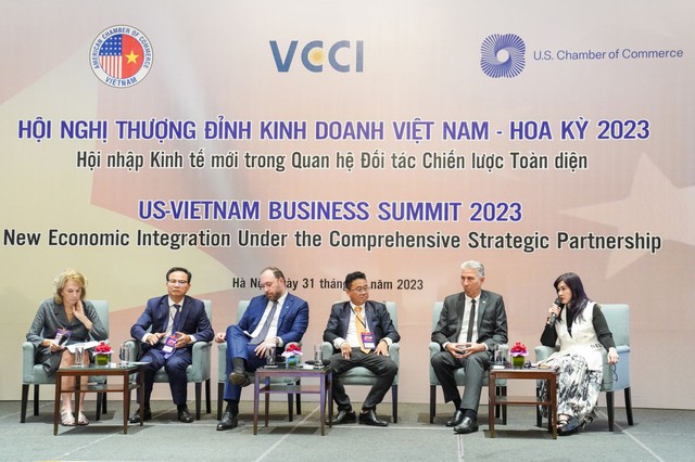 Phó Thủ tướng Trần Lưu Quang dự hội nghị thượng đỉnh kinh doanh Việt - Mỹ - Ảnh 2.