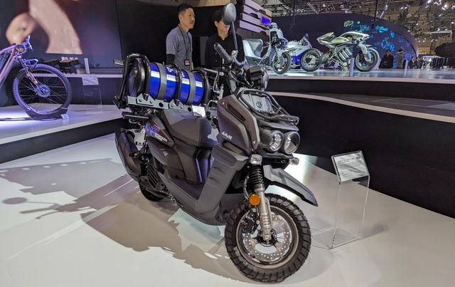 Yamaha biến Zuma 125 thành xe máy chạy bằng hydro - Ảnh 1.