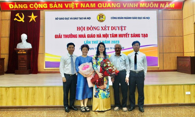 Cô Lê Thị Bích Dung: Nhà giáo tâm huyết, sáng tạo, truyền cảm hứng  - Ảnh 1.