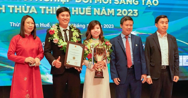 Bột ngũ cốc của cô gái trẻ đạt giải nhất khởi nghiệp tỉnh Thừa Thiên - Huế - Ảnh 2.