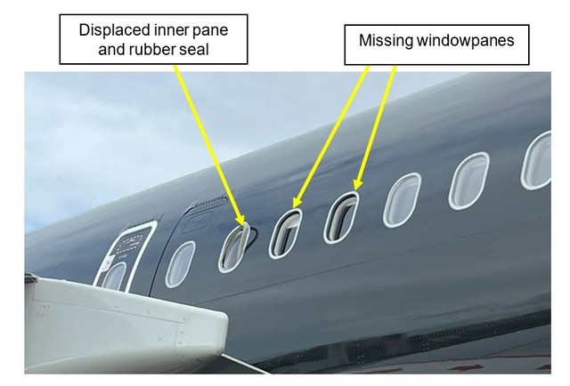 Hy hữu: Máy bay quay đầu với 4 cửa sổ hỏng, kính rớt trên đường băng - Ảnh 2.