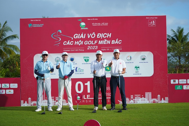 Hào hứng khởi tranh giải vô địch các Hội golf miền Bắc 2023 - Ảnh 1.