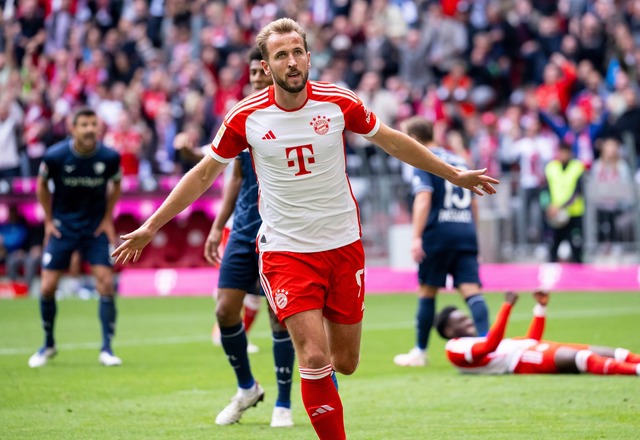 Harry Kane có kỷ lục mới tại Bayern Munich, Real Madrid thắng đậm dù vắng Jude Bellingham - Ảnh 1.