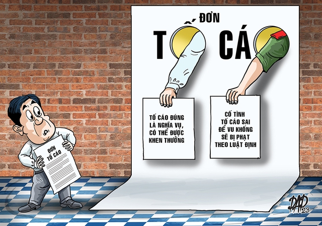 Cố ý tố cáo sai sự thật có thể bị phạt 7 năm tù - Ảnh 1. Cố ý tố cáo sai sự thật có thể bị phạt 7 năm tù - Ảnh 1.