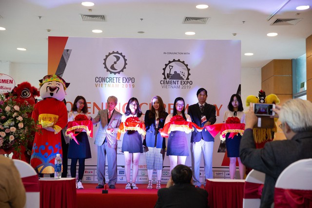 Lễ khai mạc Triển lãm Xi măng Bê tông Việt Nam 2019 Lễ khai mạc Triển lãm Xi măng Bê tông Việt Nam 2019