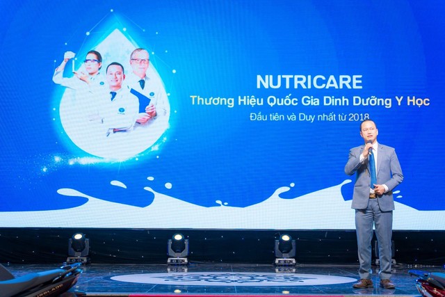 Ông Nguyễn Đức Minh - Tổng Giám đốc Nutricare phát biểu tại sự kiện