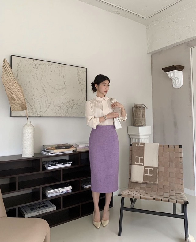 Các kiểu áo blouse điệu đà lại tôn dáng đáng sắm trong mùa lạnh - Ảnh 5. Các kiểu áo blouse điệu đà lại tôn dáng đáng sắm trong mùa lạnh - Ảnh 5.