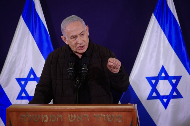 Thủ tướng Israel thề xóa sổ Hamas dù phải 'chống lại thế giới' - Ảnh 1. Thủ tướng Israel thề xóa sổ Hamas dù phải 'chống lại thế giới' - Ảnh 1.