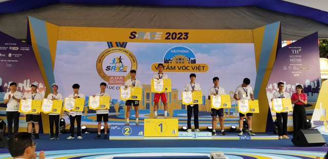 Hải Phòng: Hàng nghìn học sinh, sinh viên hào hứng tham gia giải chạy S-Race - Ảnh 5. Hải Phòng: Hàng nghìn học sinh, sinh viên hào hứng tham gia giải chạy S-Race - Ảnh 5.