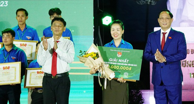 42 thanh niên nông thôn xuất sắc nhận Giải thưởng Lương Định Của - Ảnh 2.