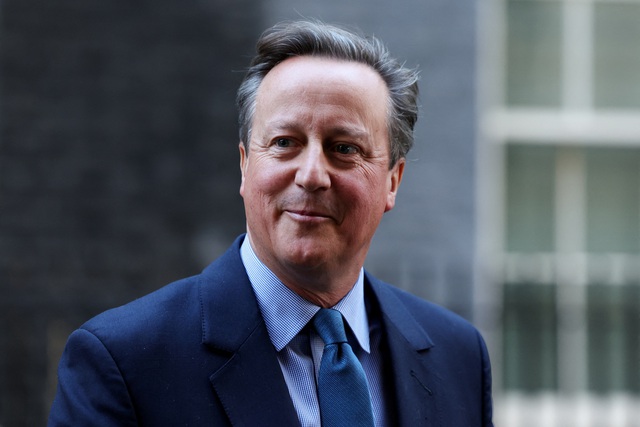 Cựu Thủ tướng Anh David Cameron trở lại làm Ngoại trưởng - Ảnh 1.