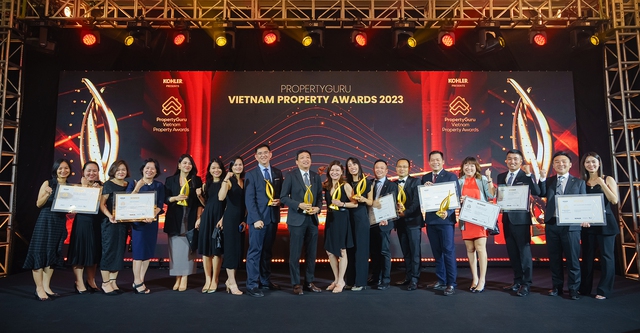 CapitaLand Development chiến thắng bảy hạng mục danh giá tại giải thưởng bất động sản Việt Nam PropertyGuru 2023