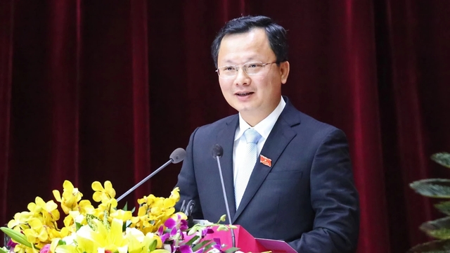 Ông Cao Tường Huy được giới thiệu bầu giữ chức Chủ tịch UBND tỉnh Quảng Ninh  - Ảnh 1.