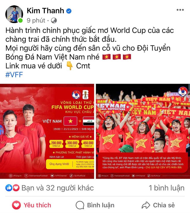 Thanh Nhã, Huỳnh Như kêu gọi CĐV đến sân 'tiếp lửa' đội tuyển Việt Nam - Ảnh 4.