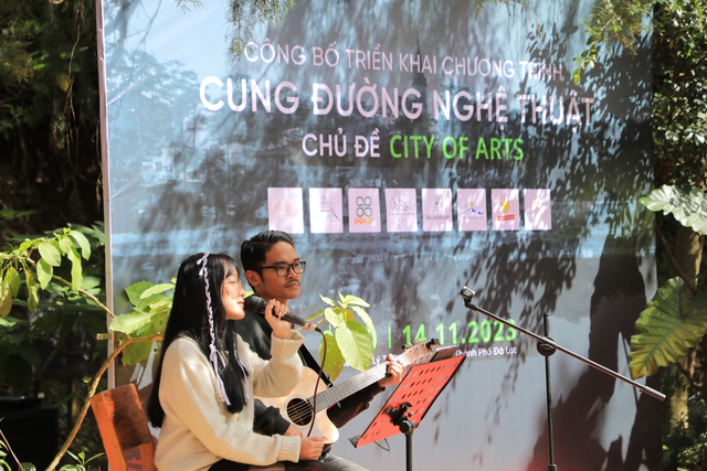 Triển khai cung đường nghệ thuật chào mừng 130 năm Đà Lạt - Ảnh 1. Triển khai cung đường nghệ thuật chào mừng 130 năm Đà Lạt - Ảnh 1.