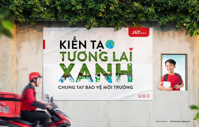 J&T Express triển khai chiến dịch thu gom rác thải nhựa để bảo vệ môi trường - Ảnh 1.