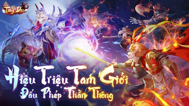 game Tây Du VNG: Đại Náo Tam Giới. Đây là tựa game được dựa theo cốt truyện chuẩn nguyên tác Tây Du Ký 1-1700013408984355316250