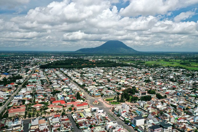 Một góc Tây Ninh nhìn từ trên cao