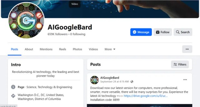 Google kiện phiên bản giả mạo của Bard AI - Ảnh 1. Google kiện phiên bản giả mạo của Bard AI - Ảnh 1.