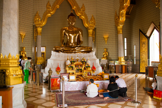 Chùa Phật Vàng Wat Traimit  tại Bangkok - Ảnh 3.