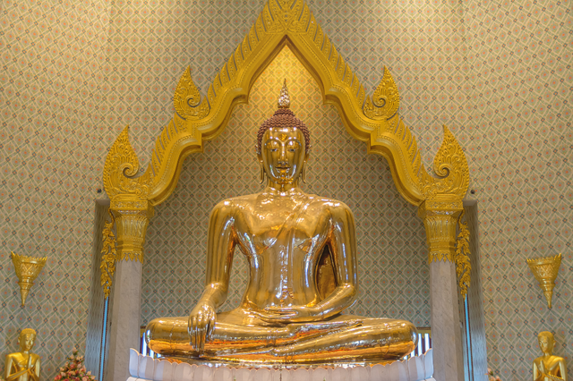 Chùa Phật Vàng Wat Traimit  tại Bangkok - Ảnh 1.