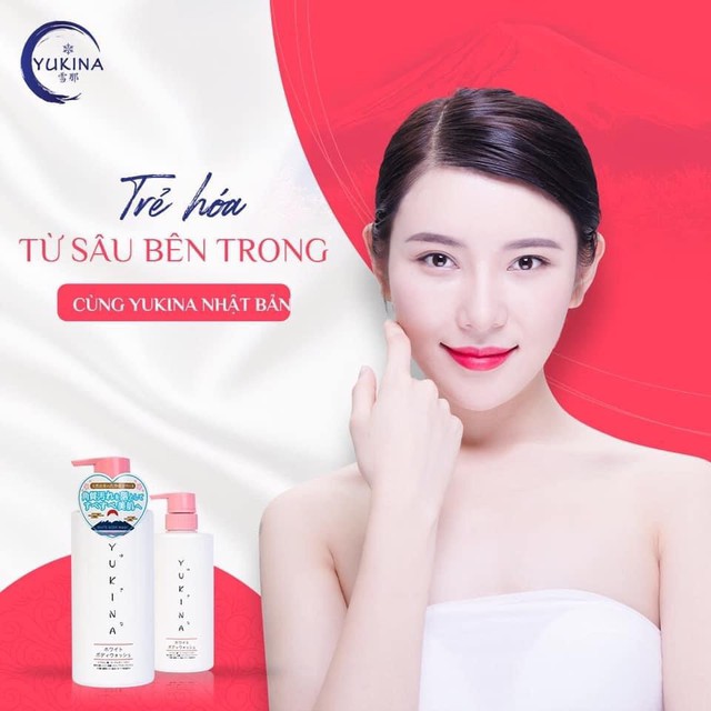 Sản phẩm sữa tắm trắng Yukina đến từ Nhật Bản