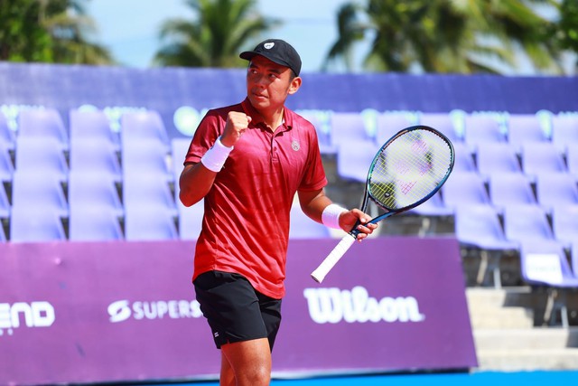 Lý Hoàng Nam dừng bước ở tứ kết giải quần vợt M25 Hua Hin - Ảnh 2.
