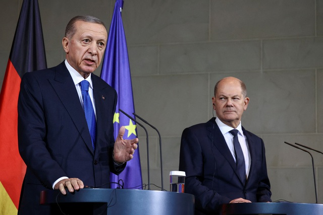 Tổng thống Thổ Nhĩ Kỳ ẩn ý Đức ủng hộ Israel vì tội lỗi diệt chủng - Ảnh 1.