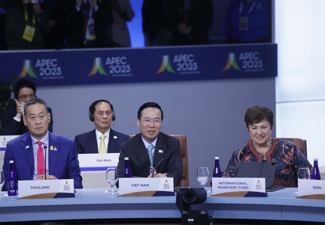 Chủ tịch nước Võ Văn Thưởng dự Hội nghị Các nhà lãnh đạo kinh tế APEC - Ảnh 1.