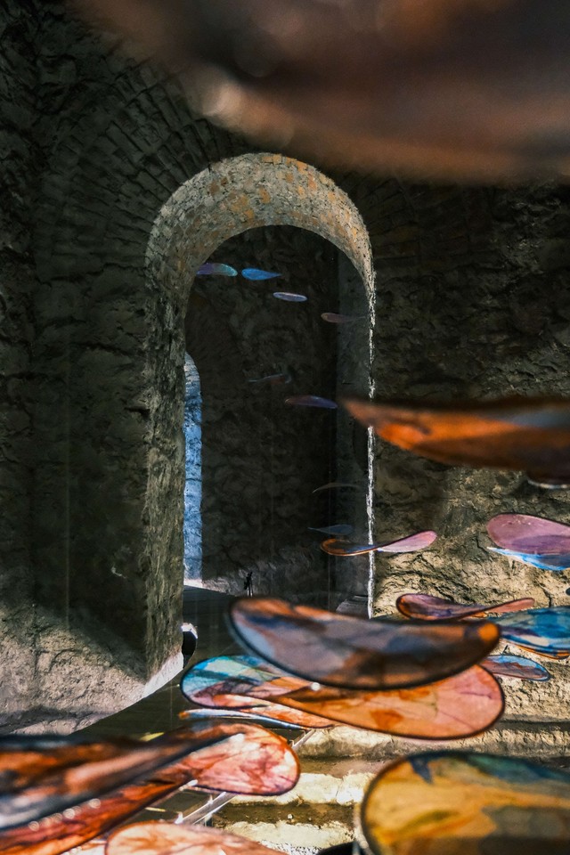 Ấn tượng không gian nghệ thuật tại tháp nước Hàng Đậu ngày đầu mở cửa - Ảnh 8.