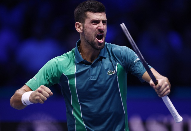 Đăng quang ATP Finals, Djokovic tiếp tục lập kỷ lục ở tuổi 36 - Ảnh 3.