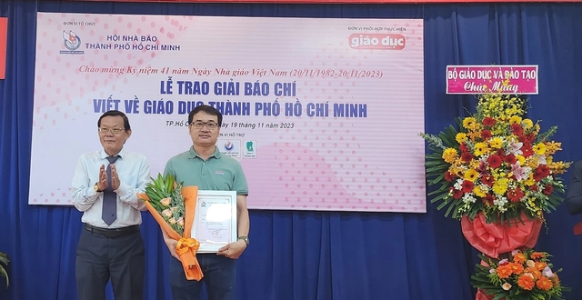 Báo Thanh Niên đạt giải Báo chí vì sự nghiệp phát triển giáo dục TP.HCM - Ảnh 3.