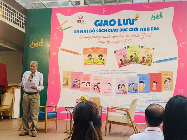 Giao lưu, ra mắt sách giáo dục giới tính, phòng tránh xâm hại dành cho trẻ - Ảnh 1. Giao lưu, ra mắt sách giáo dục giới tính, phòng tránh xâm hại dành cho trẻ - Ảnh 1.