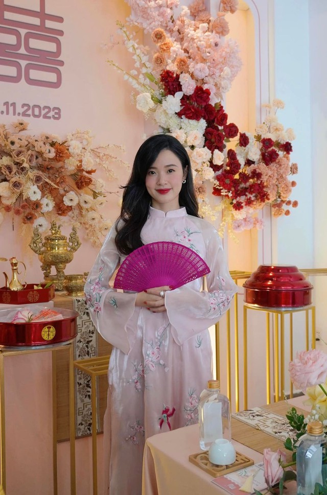 Điểm chung cho xu hướng áo dài năm nay, được sao Việt diện ăn cưới, đi chơi  - Ảnh 11.