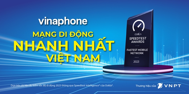 VinaPhone là mạng di động nhanh nhất Việt Nam năm 2023 - Ảnh 2. VinaPhone là mạng di động nhanh nhất Việt Nam năm 2023 - Ảnh 2.