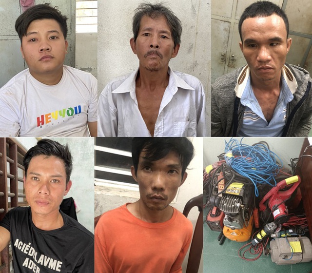 Bắt nhóm thợ xây nghiện ngập, chuyên trộm cắp tài sản các công trình - Ảnh 1. Bắt nhóm thợ xây nghiện ngập, chuyên trộm cắp tài sản các công trình - Ảnh 1.