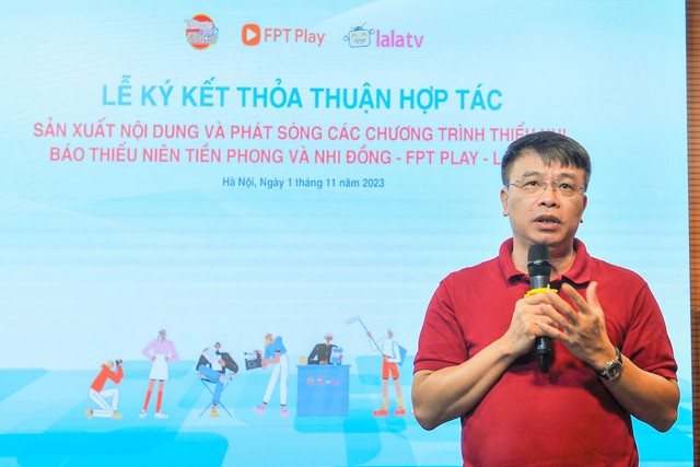 Hợp tác phát triển nội dung số dành cho thiếu nhi - Ảnh 1. Hợp tác phát triển nội dung số dành cho thiếu nhi - Ảnh 1.