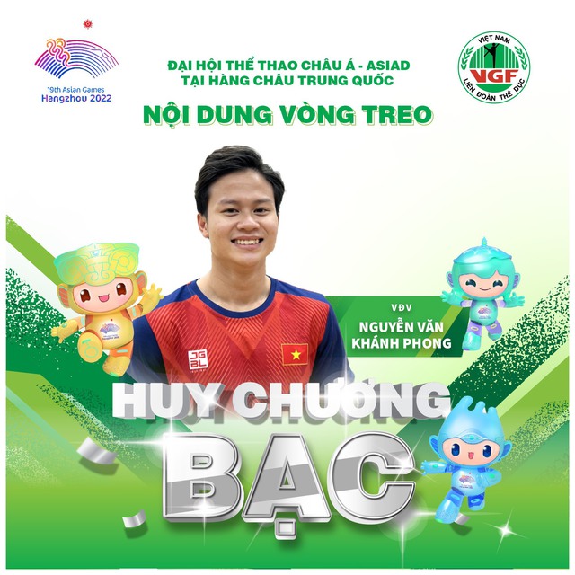 Á quân ASIAD 19 Nguyễn Văn Khánh Phong nhận thưởng lớn - Ảnh 2. Á quân ASIAD 19 Nguyễn Văn Khánh Phong nhận thưởng lớn - Ảnh 2.