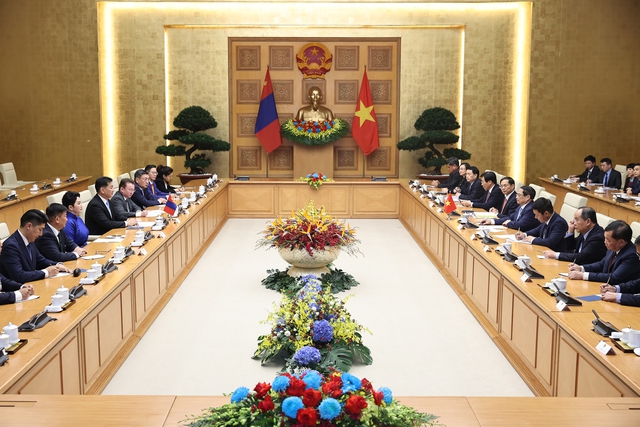 Thủ tướng: Nâng kim ngạch thương mại Việt Nam - Mông Cổ lên 200 triệu USD - Ảnh 3.