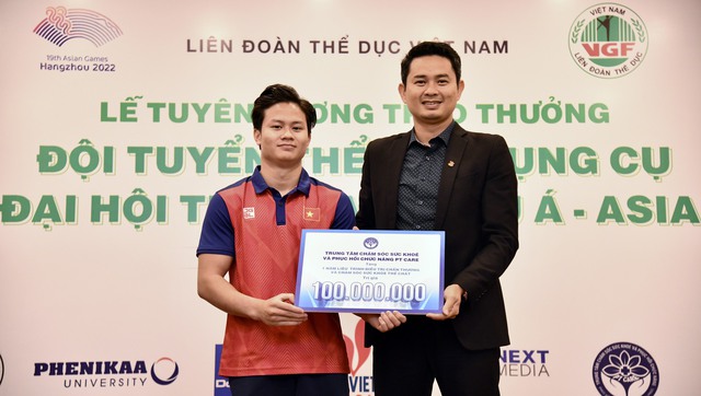 Á quân ASIAD 19 Nguyễn Văn Khánh Phong nhận thưởng lớn - Ảnh 1.