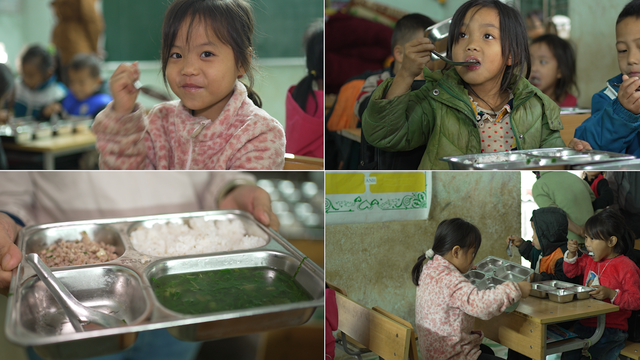 CHIN-SU mang 'Một triệu bữa ăn có thịt' đến học trò nghèo vùng cao Lùng Pủng - Ảnh 3.