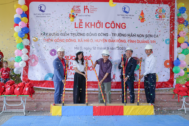 &quot;Trường mới cho em&quot; từ nguồn quỹ quyên góp của Generali tại xã Mò Ó, huyện Đakrông, Quảng Trị chính thức khởi công vào tháng 9.2023