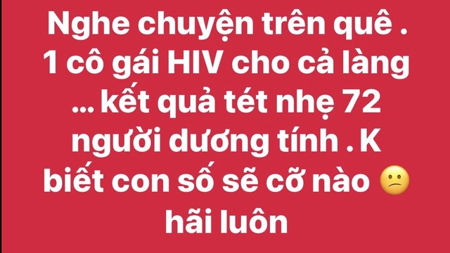 Công an điều tra thông tin một cô gái nhiễm HIV lây cho nhiều người - Ảnh 1.