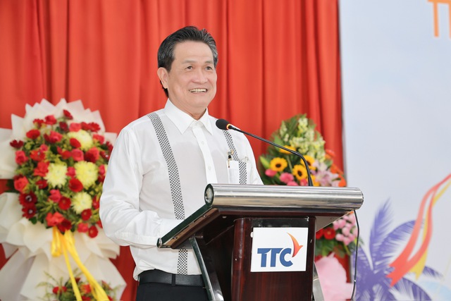 Ông Đặng Văn Thành - Chủ tịch Tập đoàn TTC cho biết Tập đoàn TTC luôn xem đây là một phần trách nhiệm và cam kết tiếp tục đồng hành với địa phương - đặc biệt là quê hương Bến Tre