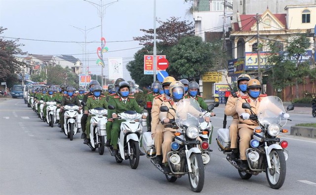 Mở cao điểm trấn áp tội phạm dịp Tết Nguyên đán 2024 - Ảnh 1.