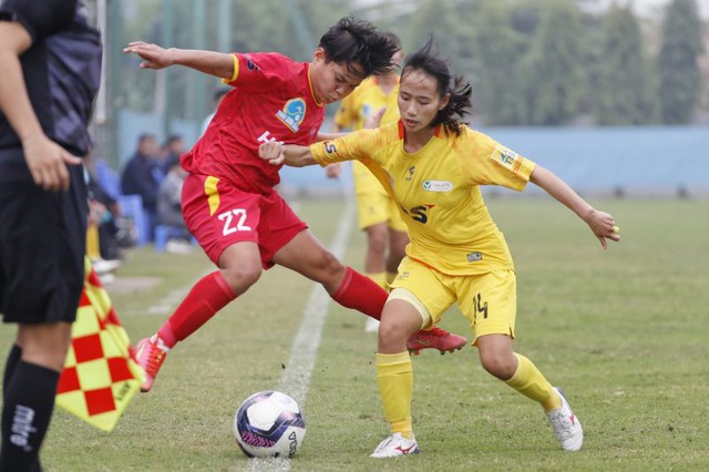 Vòng 3 giải bóng đá nữ VĐQG: Hải Yến tỏa sáng, đội Hà Nội 1 thắng đậm - Ảnh 2.