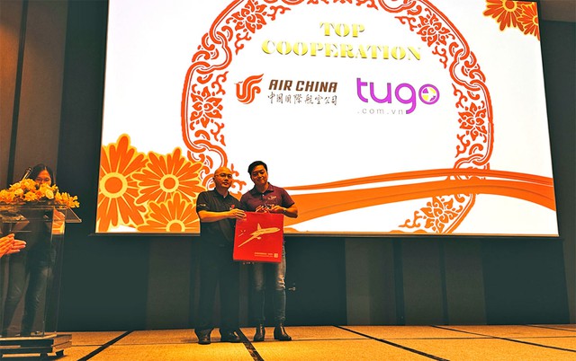 Tugo nằm trong top đầu doanh nghiệp lữ hành Việt Nam của Air China 2023 - Ảnh 2.
