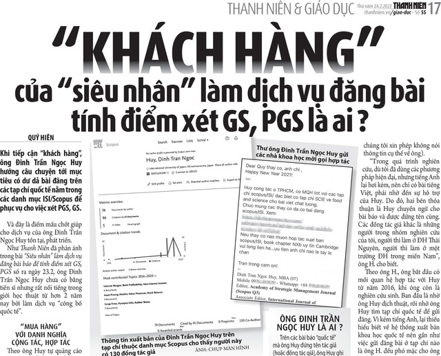 ‘Mua - bán’ bài báo khoa học: Hệ lụy khi mua nhầm hàng lậu, hàng giả - Ảnh 1.